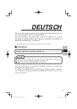 Предварительный просмотр 13 страницы Panasonic CF-VEB531 Series Operating Instructions Manual