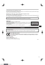 Preview for 19 page of Panasonic CF-VEBC21Un Operating Instructions Manual