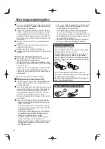 Preview for 32 page of Panasonic CF-VEBD11 Series Safety Precautions And Regulatory Information