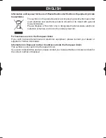 Preview for 6 page of Panasonic CF-VEBU06W - Mini-dock - PC Operating Instructions Manual