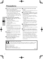 Preview for 6 page of Panasonic CF-VEBU11U Operating Instructions Manual