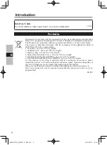 Preview for 4 page of Panasonic CF-VEK201 Series Operating Instructions Manual