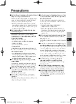 Preview for 5 page of Panasonic CF-VEK201 Series Operating Instructions Manual