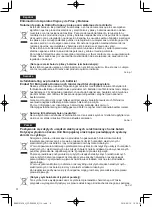 Preview for 4 page of Panasonic CF-VEK206 Series Operating Instructions Manual