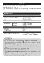 Preview for 6 page of Panasonic CF-VFDU03U - 1.44 MB Floppy Disk Drive Operating Instructions Manual