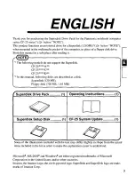 Предварительный просмотр 3 страницы Panasonic CF-VFS251 Operating Instructions Manual