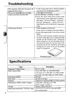 Предварительный просмотр 8 страницы Panasonic CF-VFS271 Operating Instructions Manual