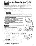 Предварительный просмотр 11 страницы Panasonic CF-VFS271 Operating Instructions Manual