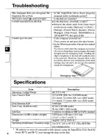 Предварительный просмотр 8 страницы Panasonic CF-VFS272 Operating Instructions Manual