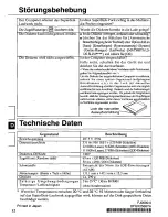 Предварительный просмотр 12 страницы Panasonic CF-VFS712 Operating Instructions Manual