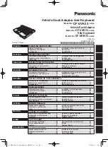 Panasonic CF-VKB33 Series Operating Instructions Manual preview