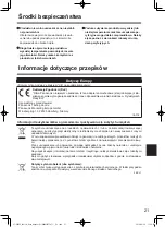 Предварительный просмотр 21 страницы Panasonic CF-VKB33 Series Operating Instructions Manual