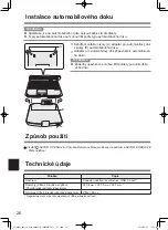 Preview for 26 page of Panasonic CF-VKB33 Series Operating Instructions Manual