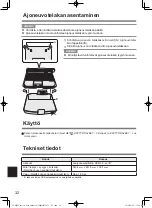 Предварительный просмотр 32 страницы Panasonic CF-VKB33 Series Operating Instructions Manual