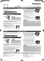 Panasonic CF-VPF Series Operating Instructions preview