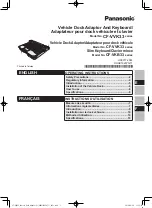 Panasonic CF-VVK33 Series Operating Instructions Manual preview