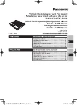 Preview for 1 page of Panasonic CF-VVK33 Series Operating Instructions Manual