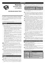 Preview for 2 page of Panasonic CF-VZS251A Operating Instructions