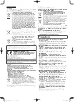 Preview for 3 page of Panasonic CF-VZSU0WU Operating Instructions Manual