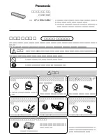 Предварительный просмотр 3 страницы Panasonic CF-VZSU24BU Operating Instructions