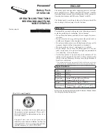 Panasonic CF-VZSU32U Operating Instructions preview