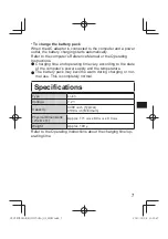 Preview for 7 page of Panasonic CF-VZSU81EA Operating Instructions Manual