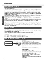 Предварительный просмотр 6 страницы Panasonic CF-W2 Series XP Operating Instructions Manual