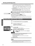 Preview for 24 page of Panasonic CF-W2 Series XP Operating Instructions Manual