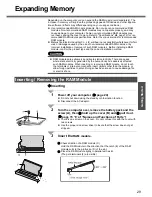 Предварительный просмотр 29 страницы Panasonic CF-W2 Series XP Operating Instructions Manual