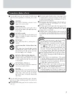 Preview for 7 page of Panasonic CF-W2 Series Operating Instructions Manual