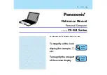 Preview for 1 page of Panasonic CF-W4 Series Reference Manual