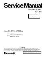 Panasonic CF-W4GWCZZ Service Manual предпросмотр