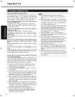 Preview for 8 page of Panasonic CF-W5LWEZZBM User Manual