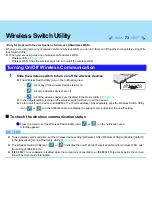 Preview for 73 page of Panasonic CF-W5MWEZZBM - Toughbook W5 - Core Duo 1.06... Reference Manual