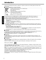 Предварительный просмотр 2 страницы Panasonic CF-W7 Series Operating Instructions Manual