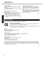 Предварительный просмотр 6 страницы Panasonic CF-W7 Series Operating Instructions Manual