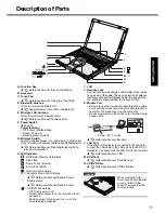 Предварительный просмотр 11 страницы Panasonic CF-W7 Series Operating Instructions Manual