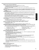 Предварительный просмотр 15 страницы Panasonic CF-W7 Series Operating Instructions Manual