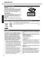 Предварительный просмотр 8 страницы Panasonic CF-W8 Series Operating Instructions Manual