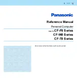 Panasonic CF-W8 Series Reference Manual preview