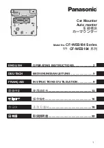 Panasonic CF-WEB Series Operating Instructions Manual preview