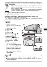 Предварительный просмотр 3 страницы Panasonic CF-WEB184 Series Operating Instructions Manual