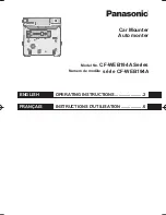 Panasonic CF-WEB194A Series Operating Instructions Manual preview