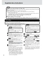 Preview for 6 page of Panasonic CF-WWL282 Supplementary Instructions Manual