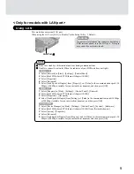 Preview for 9 page of Panasonic CF-WWL282 Supplementary Instructions Manual