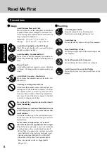 Preview for 8 page of Panasonic CF-Y2 Series Operating Instructions Manual