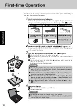 Preview for 12 page of Panasonic CF-Y2 Series Operating Instructions Manual