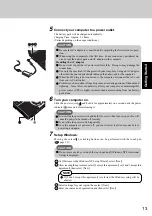 Предварительный просмотр 13 страницы Panasonic CF-Y2 Series Operating Instructions Manual