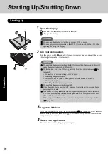 Предварительный просмотр 16 страницы Panasonic CF-Y2 Series Operating Instructions Manual