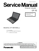 Preview for 1 page of Panasonic CF-Y2 Series Service Manual